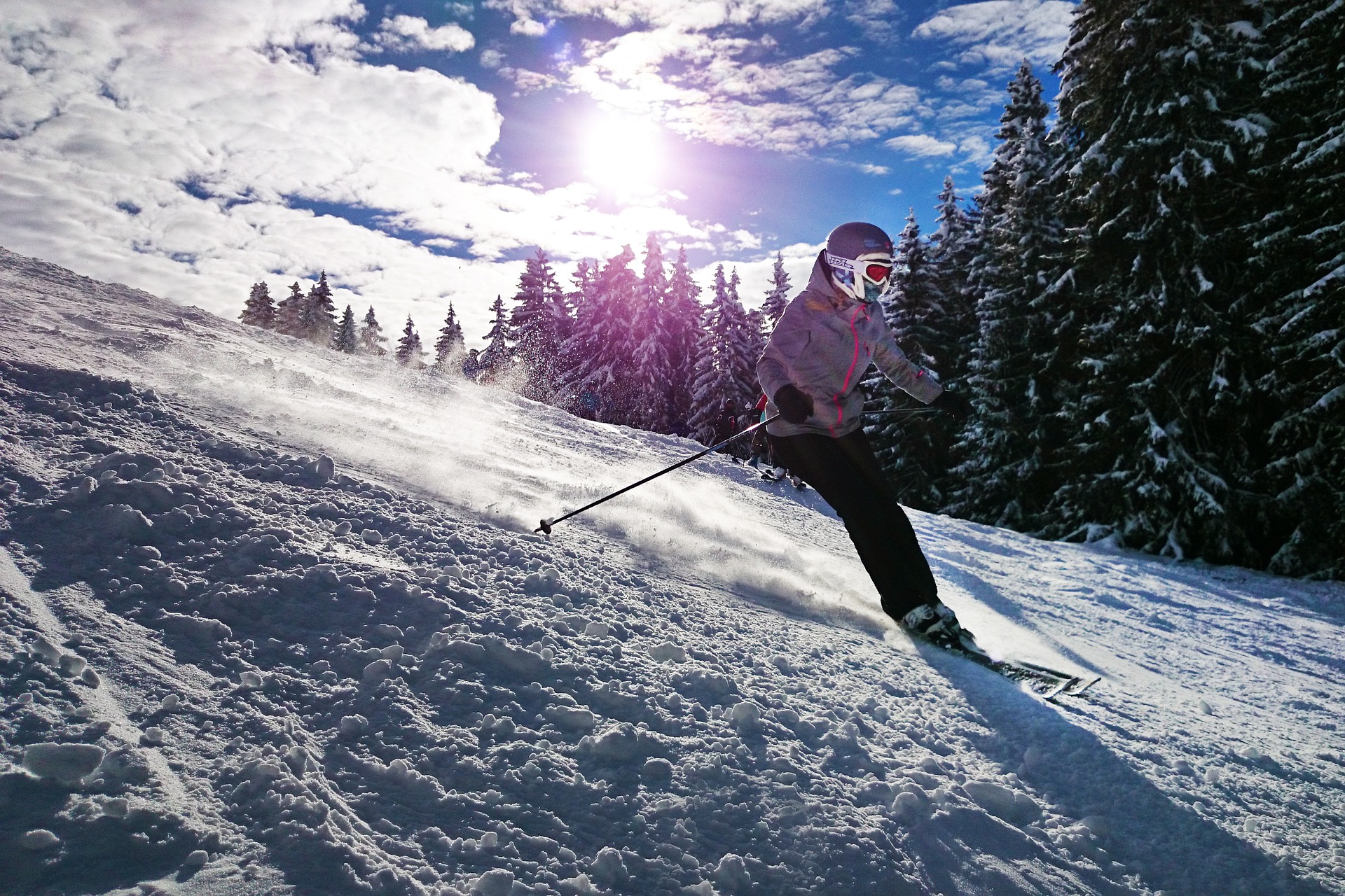 Skiing, Auli - India