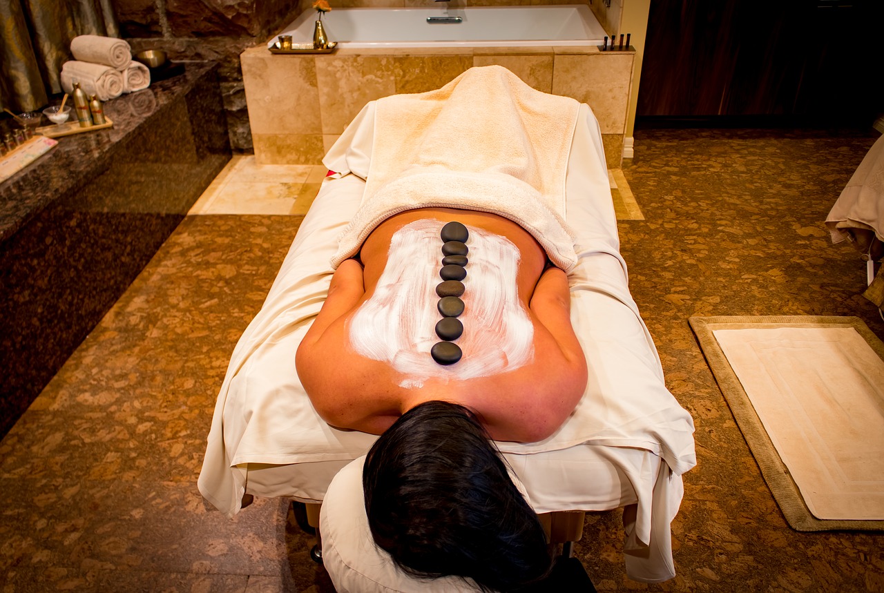 Spa - Wellness Therapies with Hot Stones