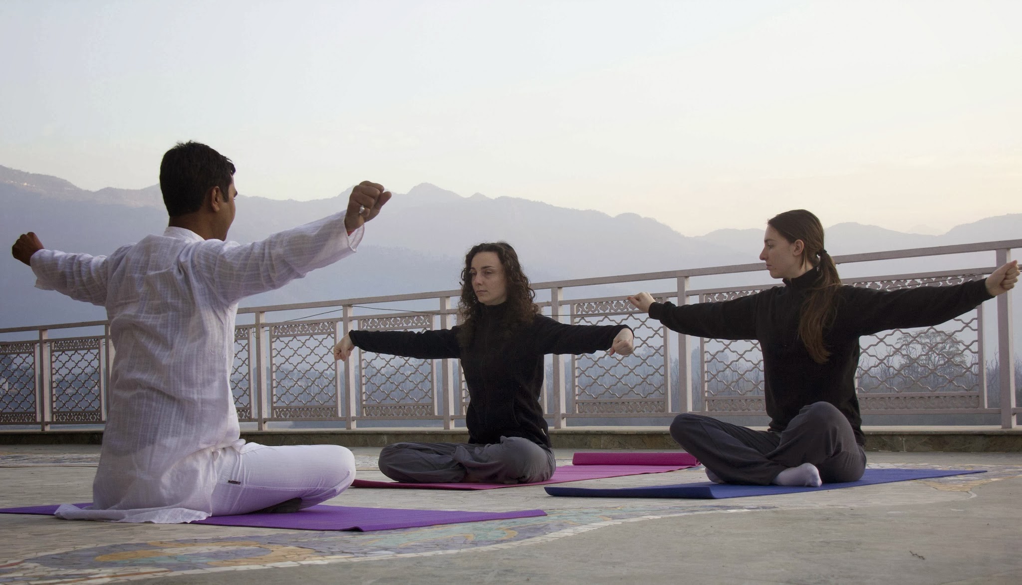 Yoga - Ganga Kinare, Rishikesh, India