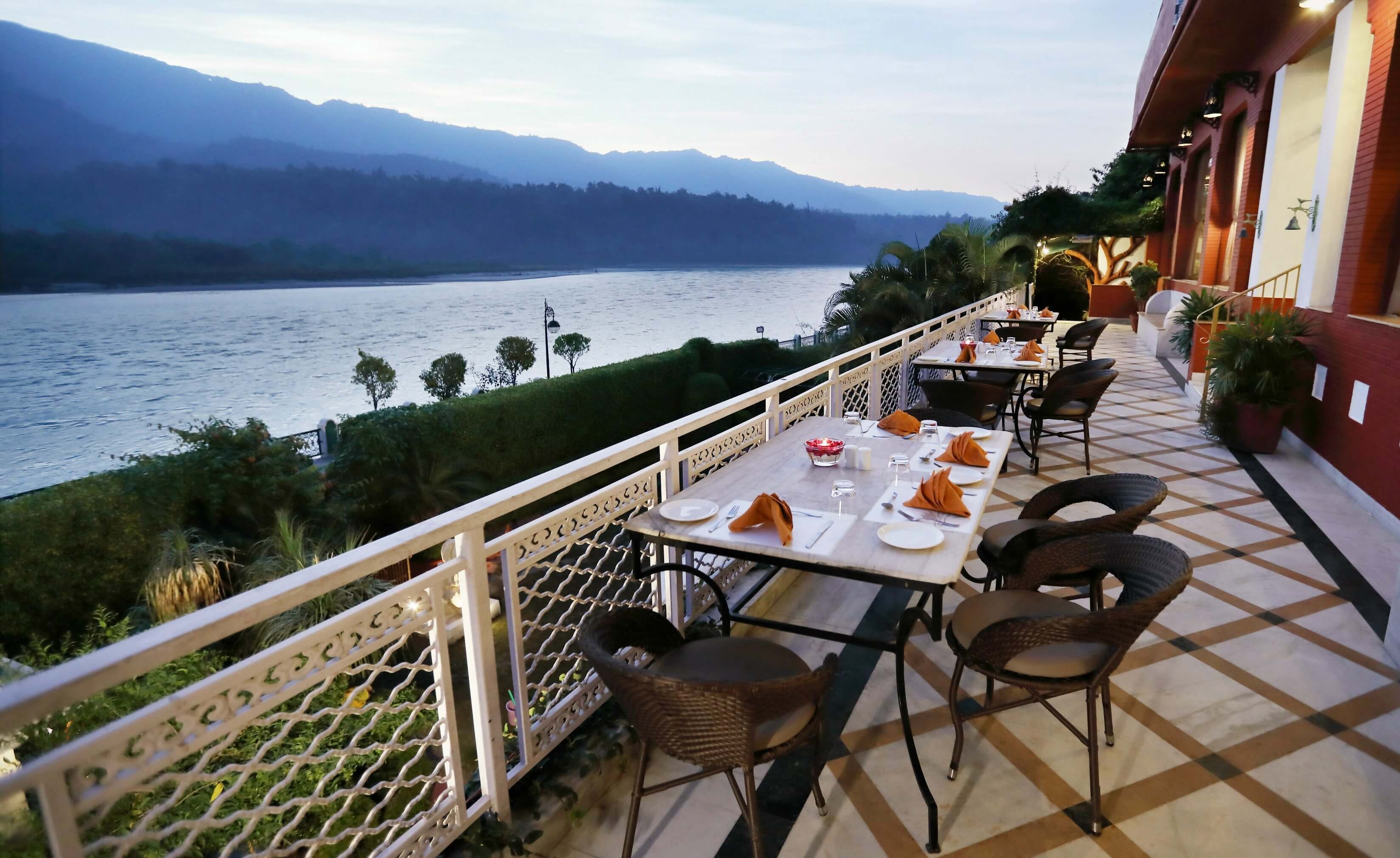 Restaurant - Ganga Kinare, Rishikesh, India