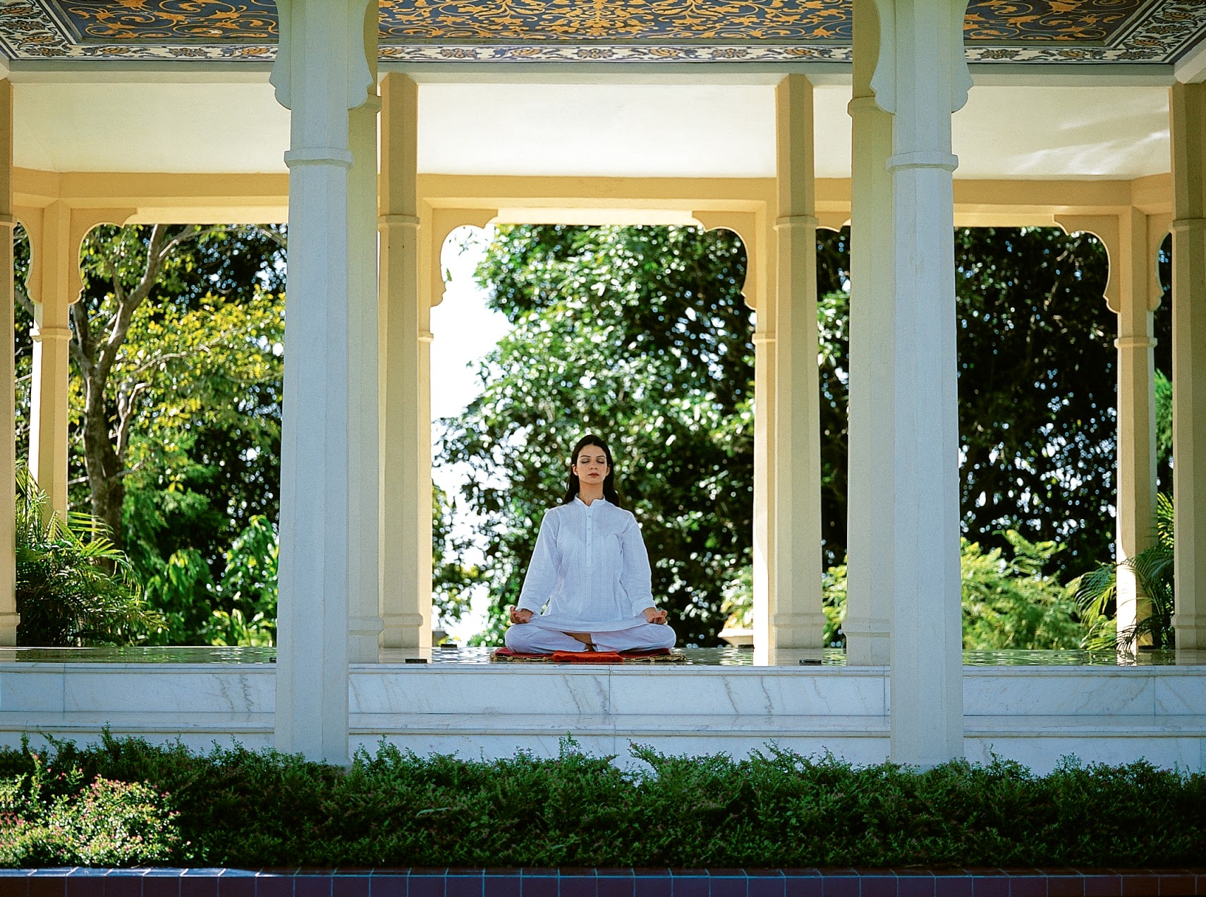 Meditation - Ananda Spa, Tehri Garhwal, India