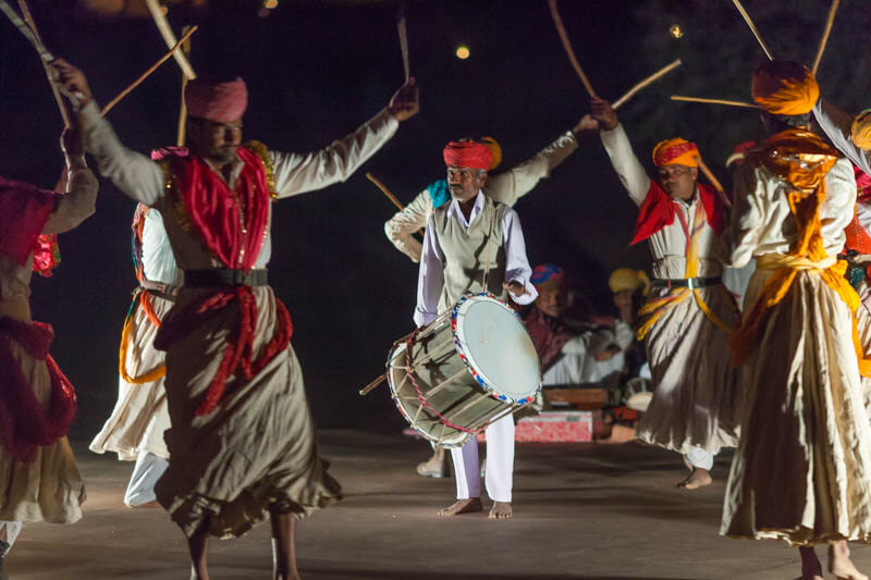 Samsara Cultural Night Dechu Village Jodhpur Rajasthan India