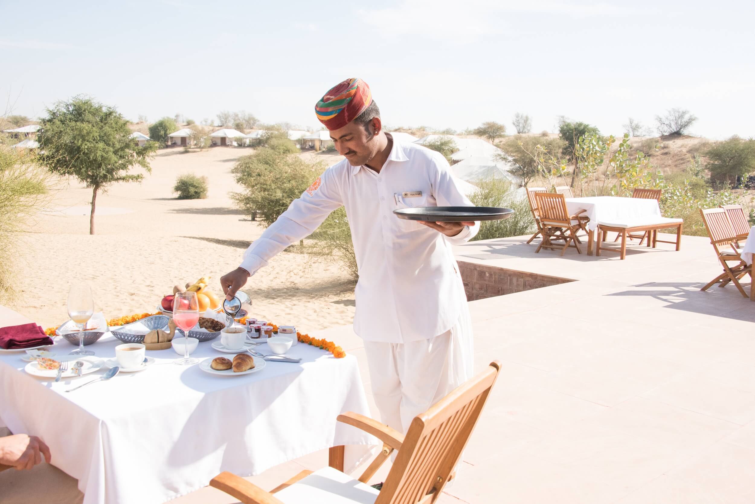 Samsara Breakfast Dechu Village Jodhpur Rajasthan India